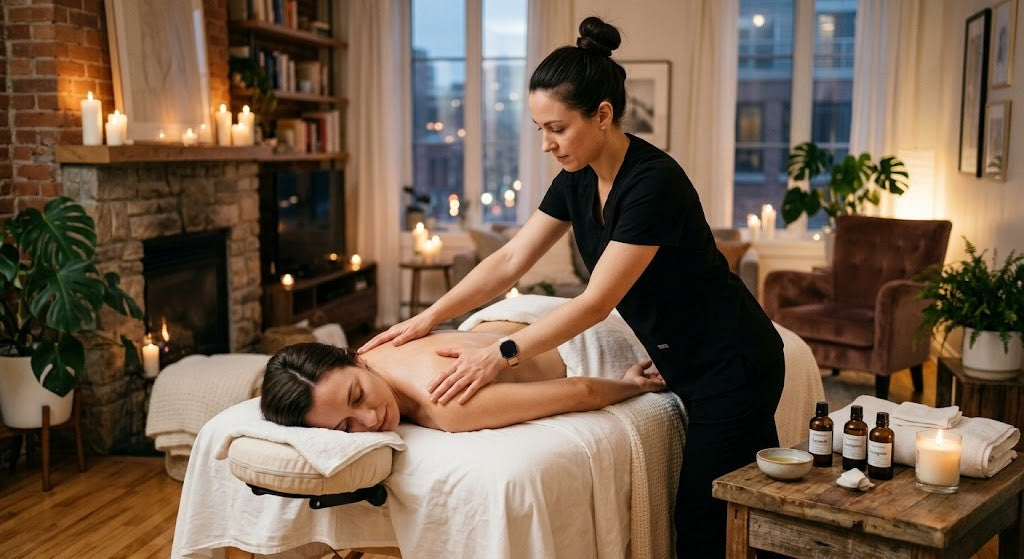 Massages Suédois à Domicile à Montréal | Massaya